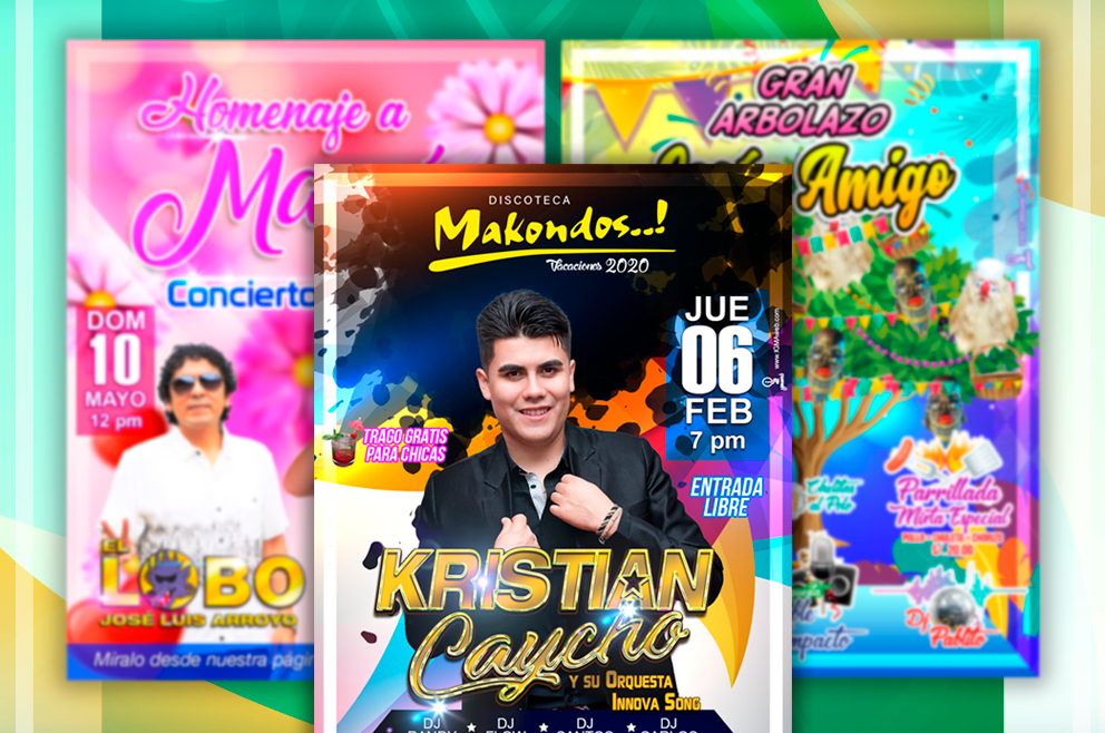 Flyers temáticos
